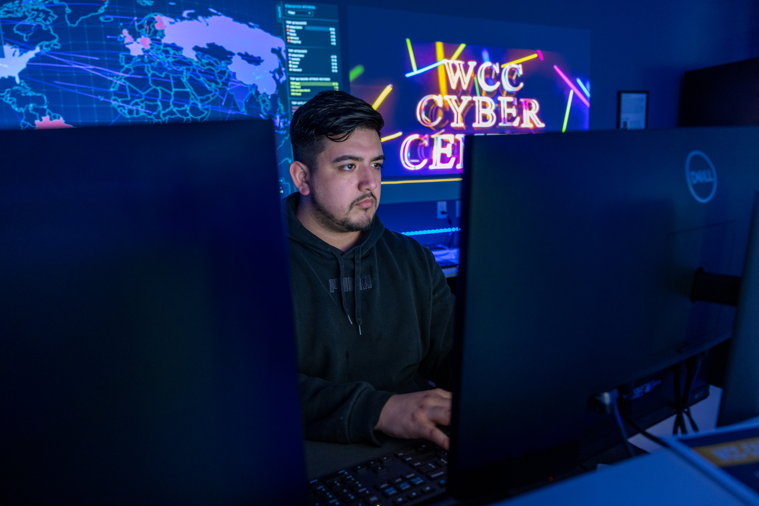 cybersecurity student